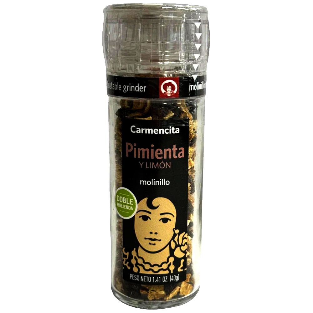 Pimienta y limón 40g Carmencita
