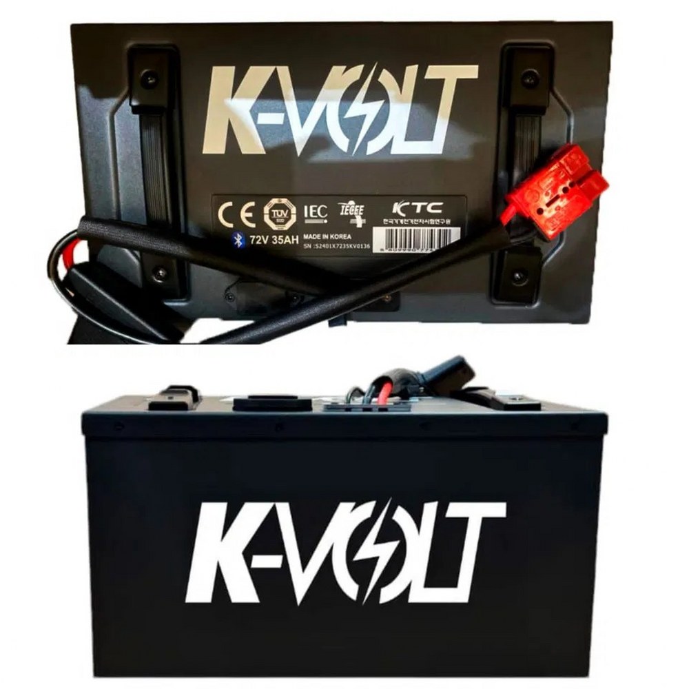 Batería KVolt 72V 35AH / Bluetooth modelo krkv-72v35a1xr