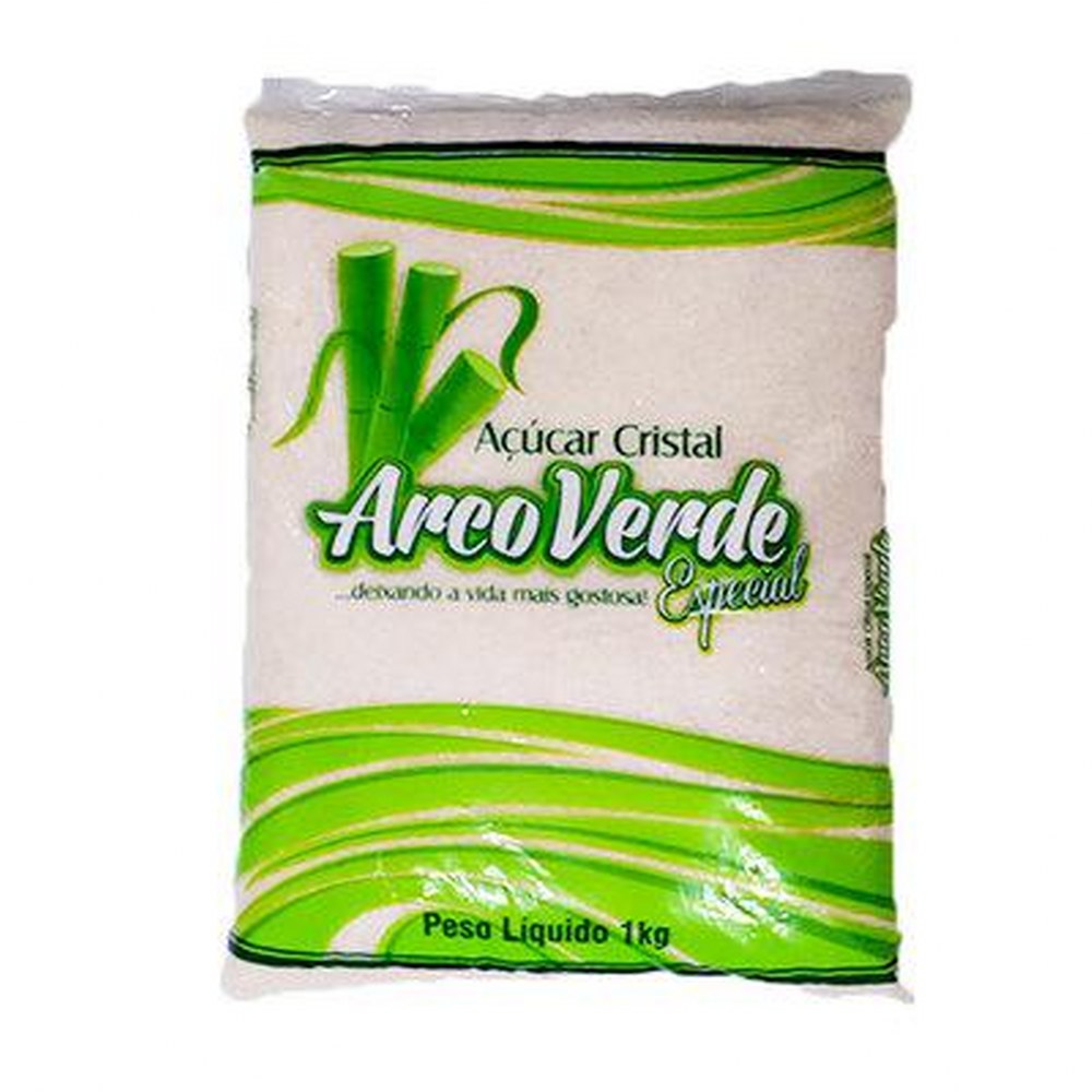 Azúcar Refina "Arco Verde” Bolsa 1kg