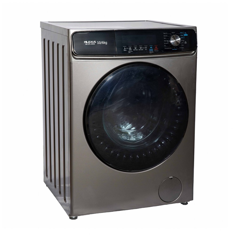 Lavadora Automatica Milexus 10kg Secado A Vapor