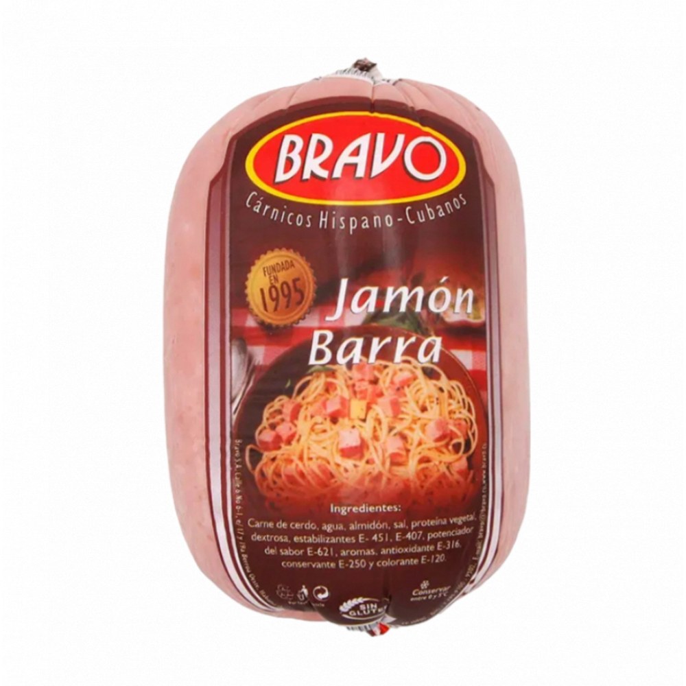 Jamón barra Bravo (2 kg / 4.4 lb)