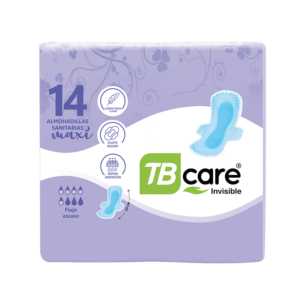 Almohadillas TB Care Clásica Maxi 10