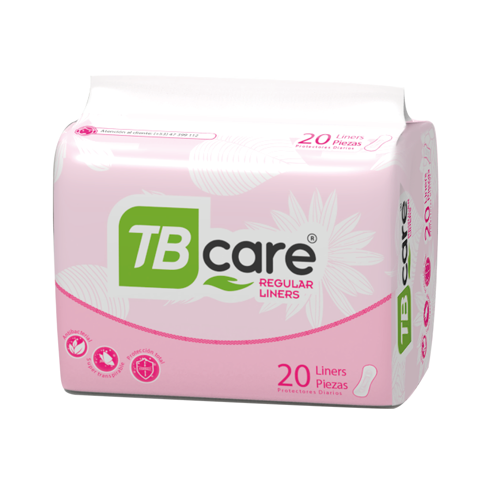 Protectores TB Care Regular  Liners 20