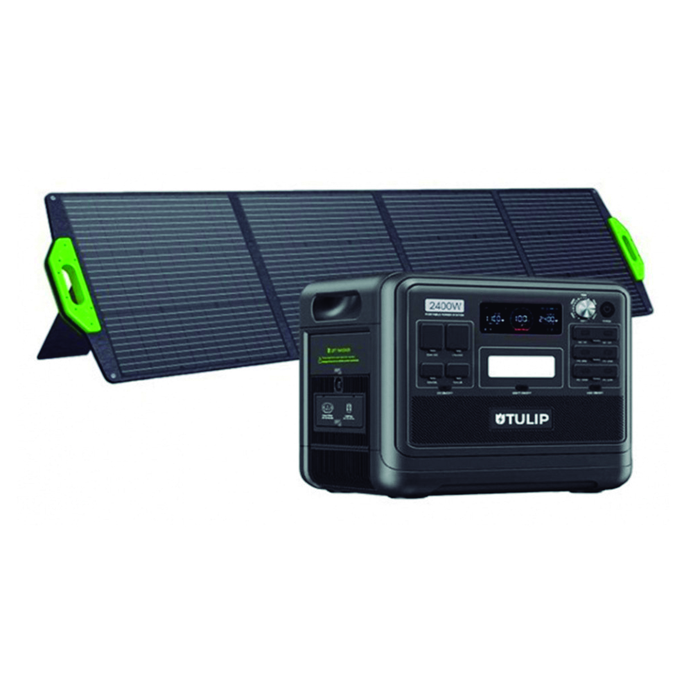 Estación de Energía 2400W TULIP (Panel Solar incluido)