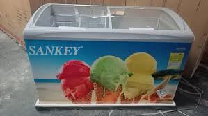 exibidora horizontal 2 puertas de cristal 16 pies sankey heladera puerta con llave de cristal