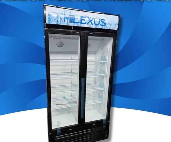 Exhibidor doble vertical marca MILEXUS 20 pies