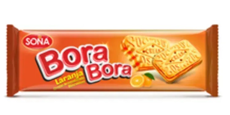 Galletas Dulce BORA-BORA de Naranja (caja de12u)