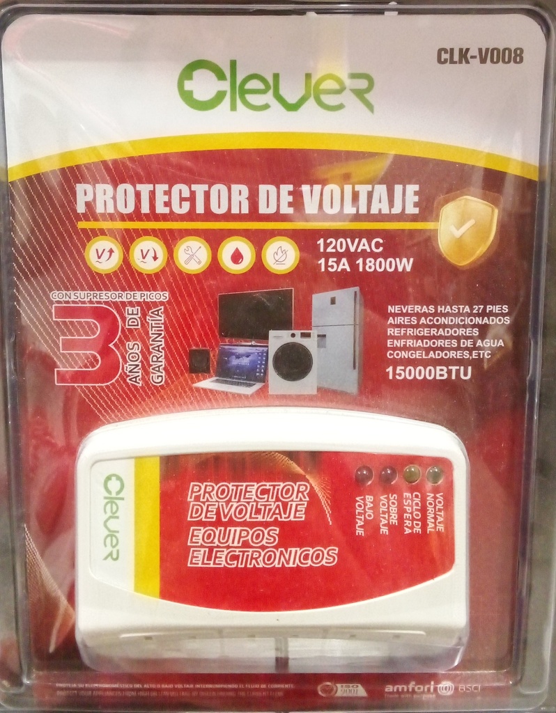 Protector de Voltaje Clever