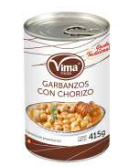 Garbanzos con Chorizo 415g VIMA