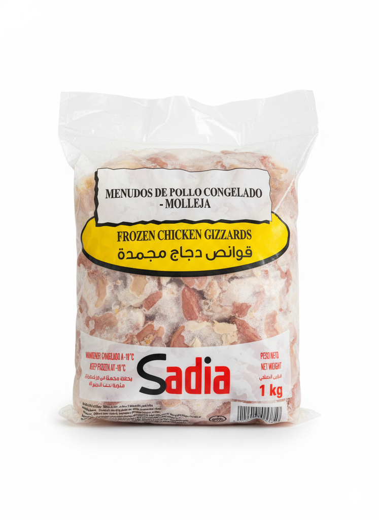 Pqte Molleja de Pollo 1kg