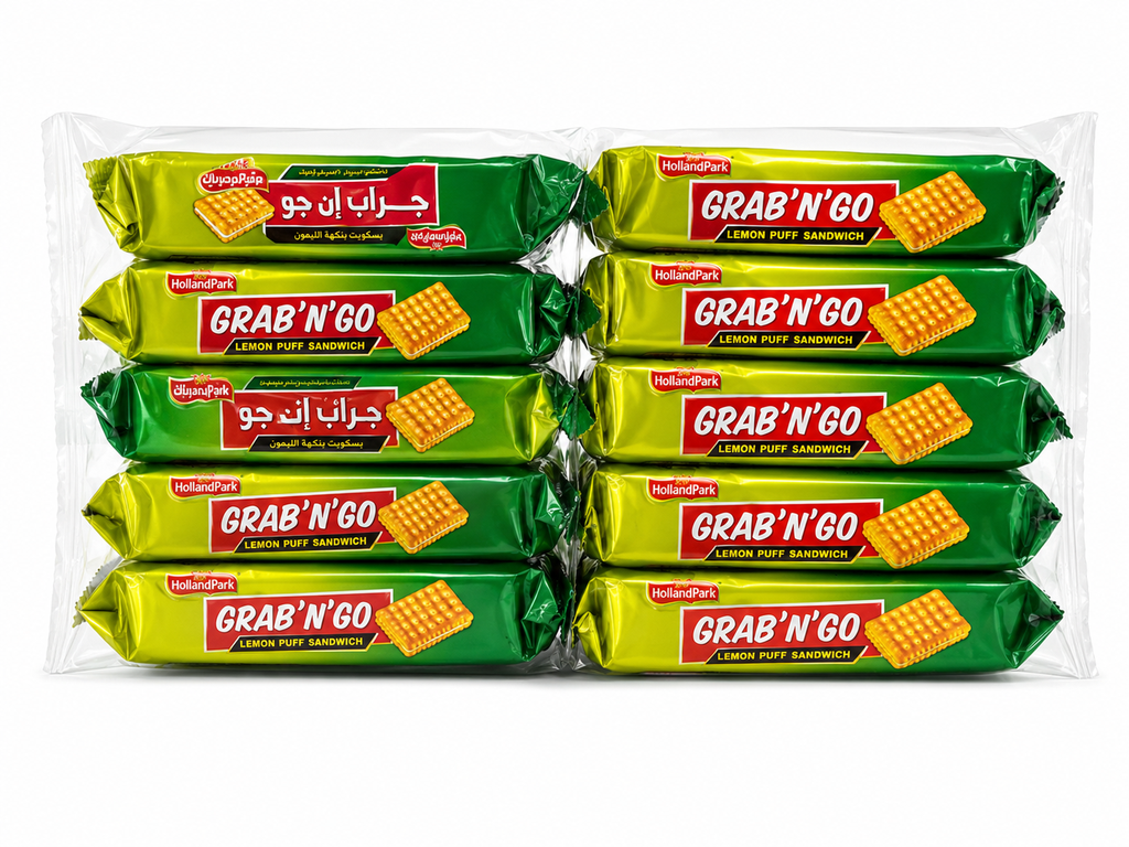 Galletas GRAB'N'GO con Crema