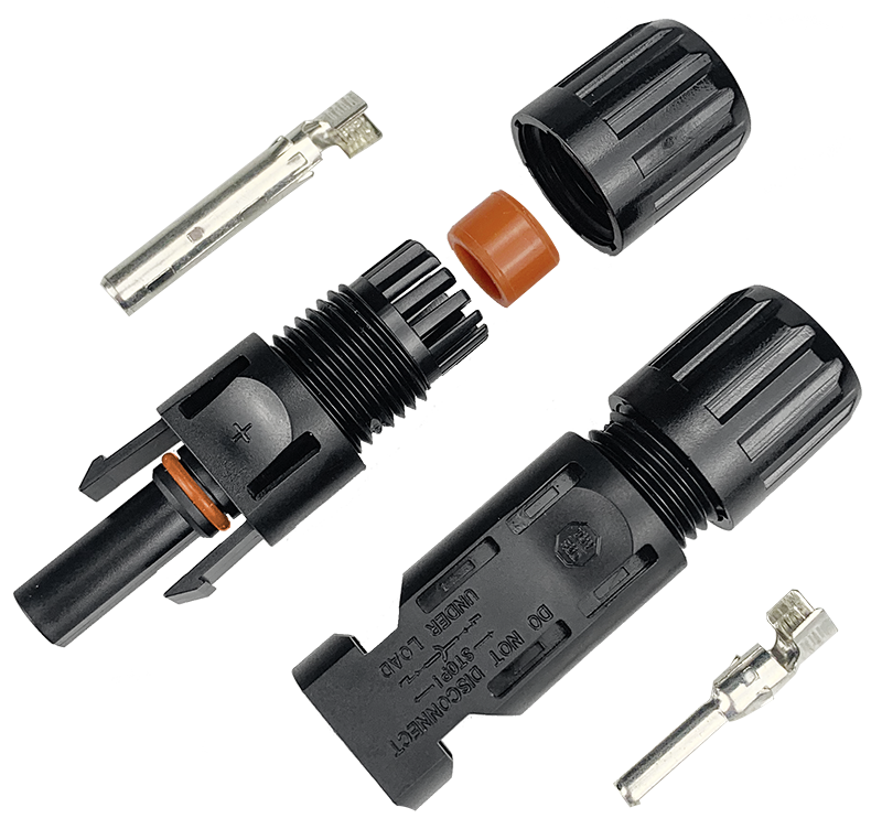 Conector MC4 Pareja (Macho/Hembra)