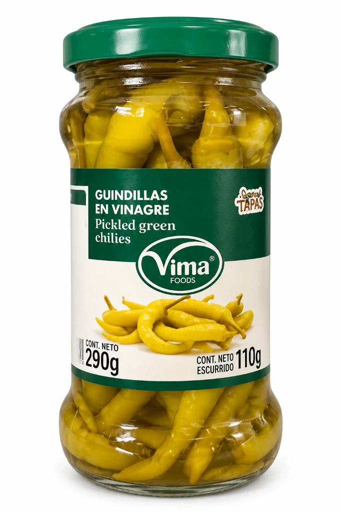 Guindillas en Vinagre Vima Foods 290 g