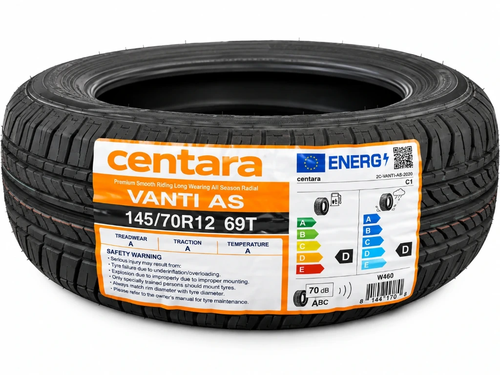 Neumático Centara Vanti AS 145/70R12 69T – All Season