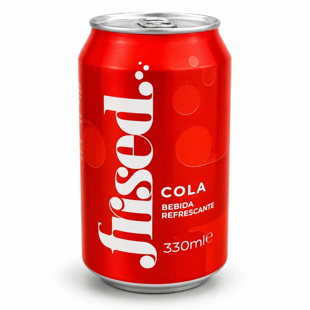 Bebida Refrescante Frised Sabor Cola – 330 ml