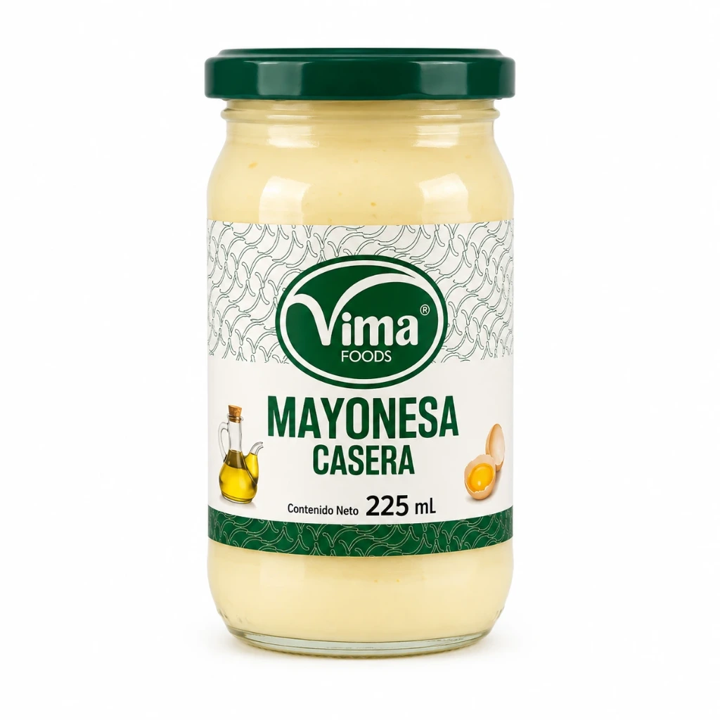 Mayonesa Casera Vima Foods – 225 ml