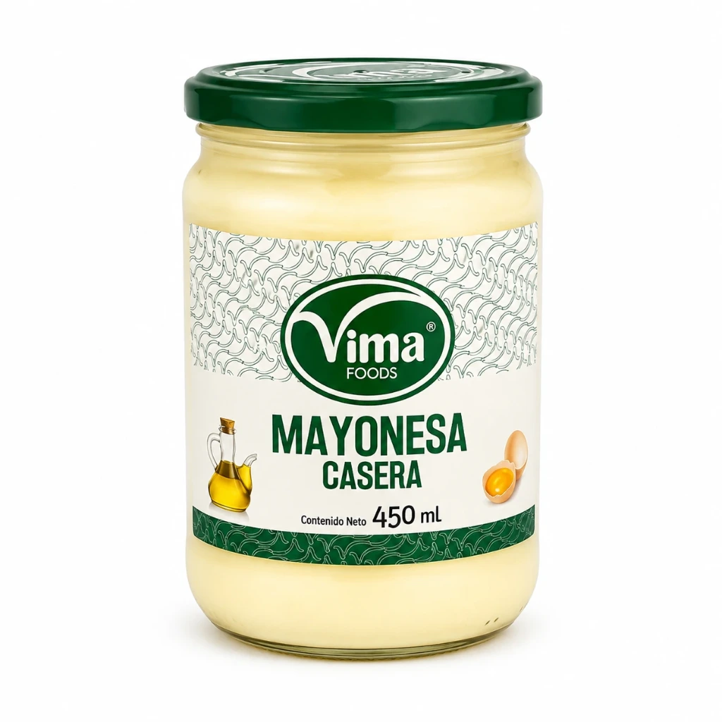 Mayonesa Casera Vima Foods – 450 ml