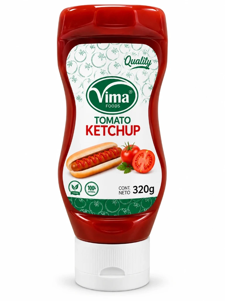 Ketchup de Tomate Vima Foods 320 g