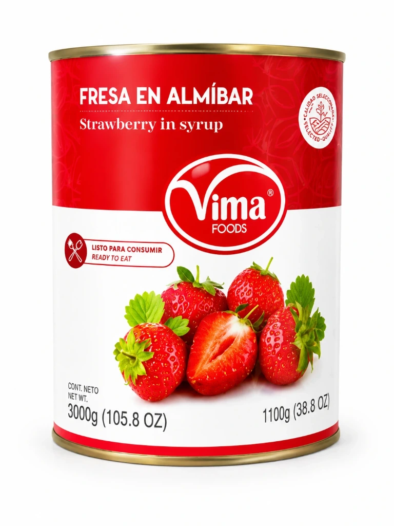 Fresas en Almíbar Vima 3 kg