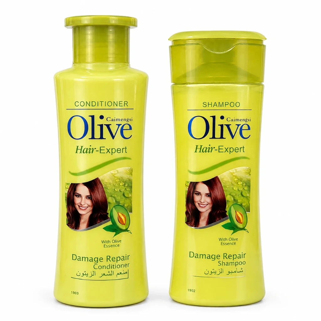 Kit Olive Hair-Expert – Champú + Acondicionador con Esencia de Oliva