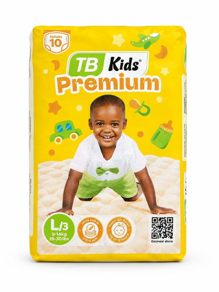 Pañal desechable TB Kids Premium - Etapa 3 (L3)