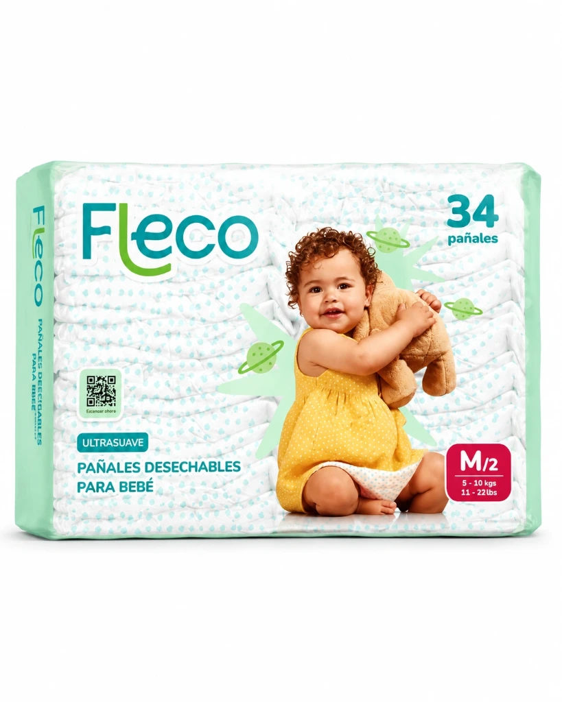 Pañal Desechable Fleco - Etapa 2 (M34)