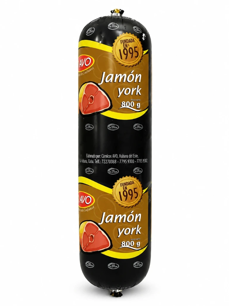 Jamón York BRAVO 800 g