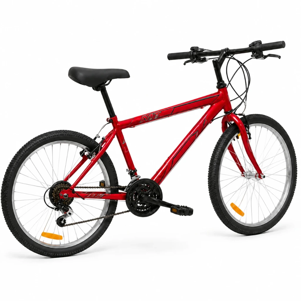 Bicicleta MTB Roja Aro 24´´