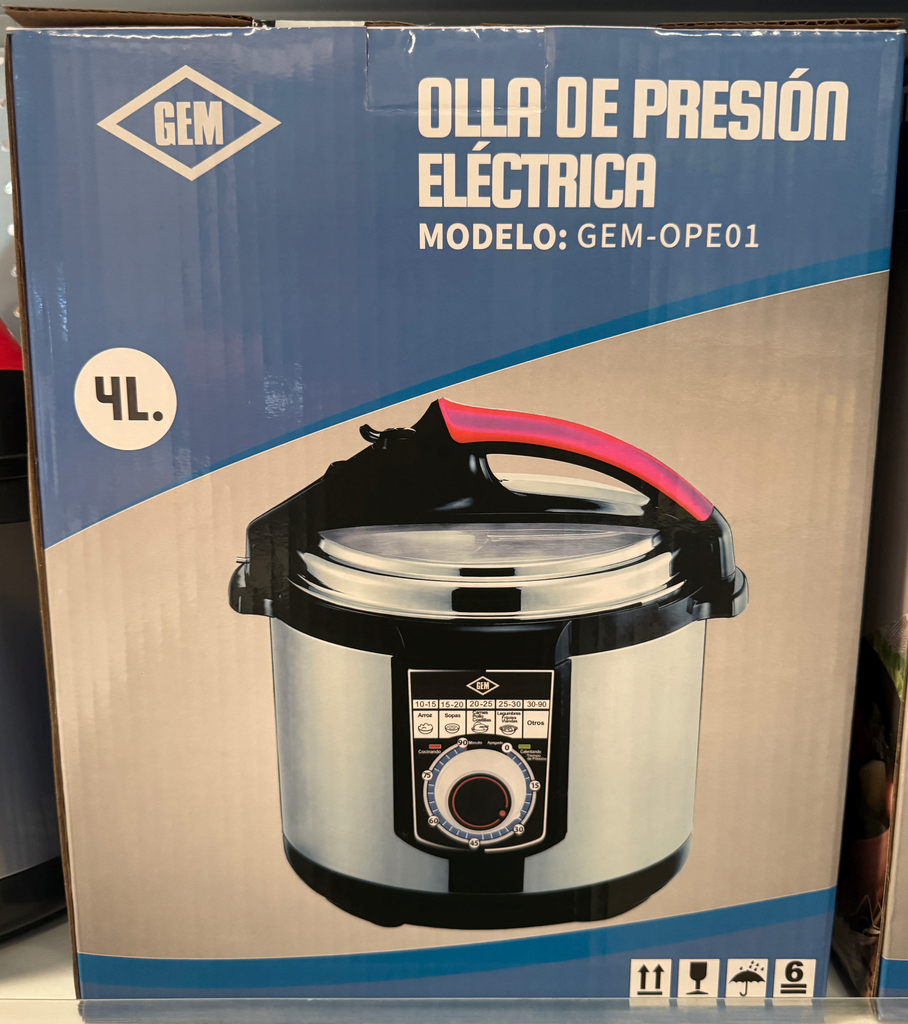 Olla de presión eléctrica