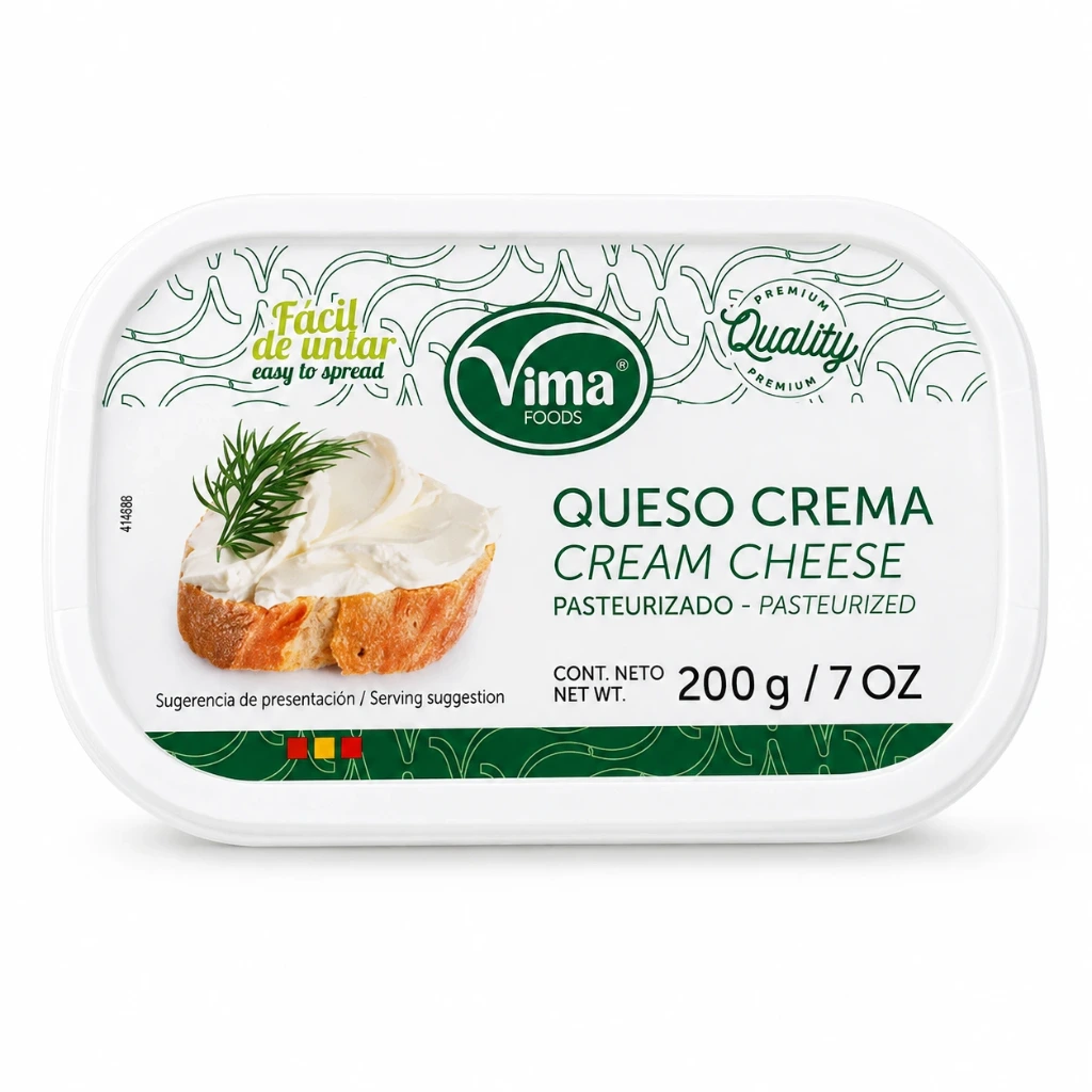 Queso Crema para Untar Vima Foods 200 g