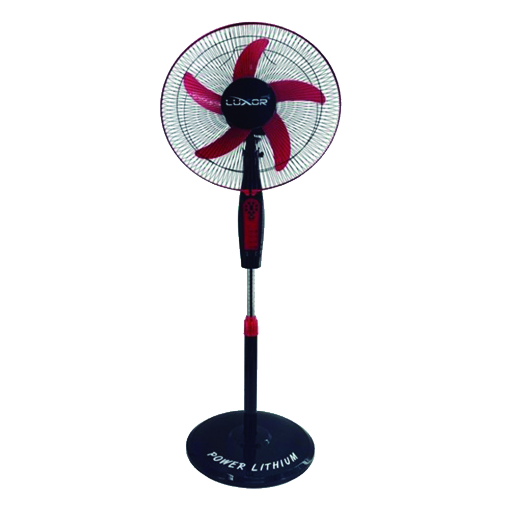 Ventilador de pedestal recargable Luxor