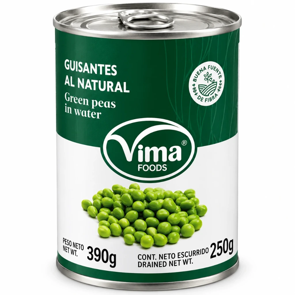 Guisantes al Natural Vima Foods 390 g