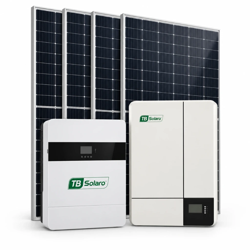 Kit Fotovoltáico con Inversor de 8 kW y Batería de 10,2 kWh