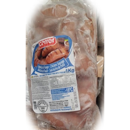 Salchichas Choricera de pollo paquete 1kg