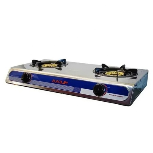 ESTUFA DE GAS D/ 2 QUEMADORES, MILEXUS