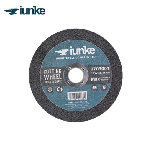 Disco de corte IUNKE 100x2x16mm