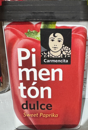 Pimentón dulce en lata 75 g Carmencita