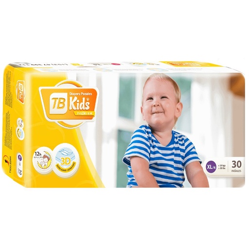 Pañal Bebé TB KIDS Premium  XL30