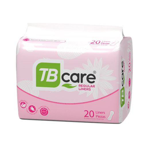 Protectores TB Care Regular  Liners 20
