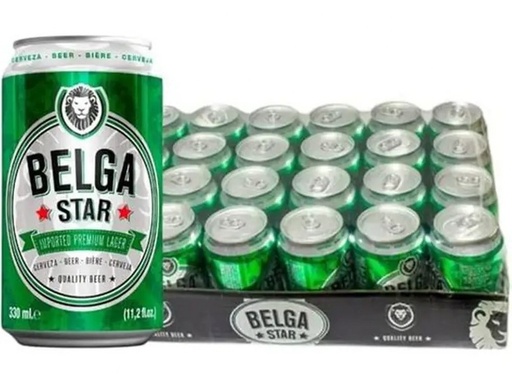 Cerveza Belga 24u x 330ml