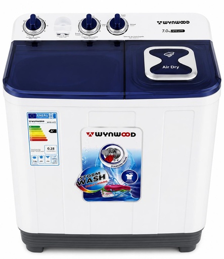Lavadora Semiautomática 7kg Wynwood