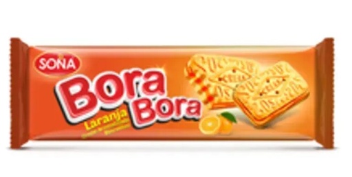 Galletas Dulce BORA-BORA de Naranja (caja de12u)