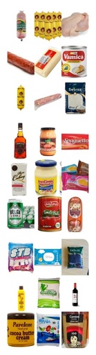 COMBO 1 (Alimentos y Bebidas)