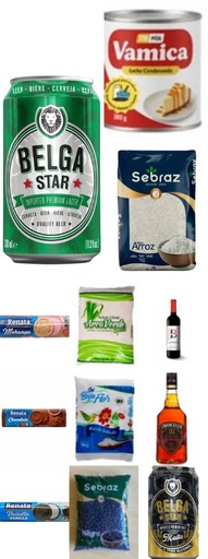 COMBO 4 (Alimentos , Dulce y Bebida)