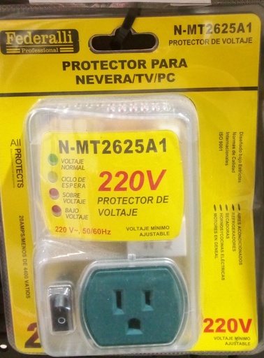 Protector de voltaje Federalli