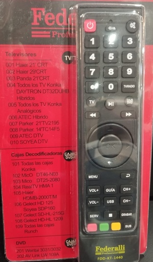 Mando Universal Federalli