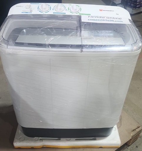 Lavadora semiautomática Hestinghouse 8kg