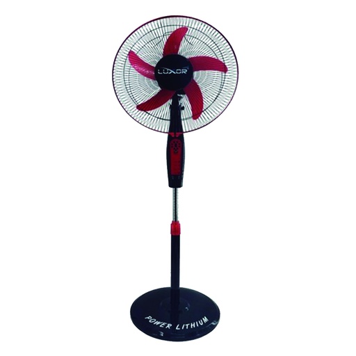 Ventilador de pedestal recargable Luxor