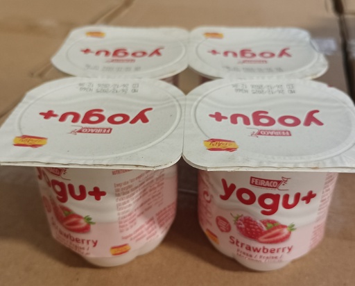 Yogurt Pasteurizado Fresa 4x125g