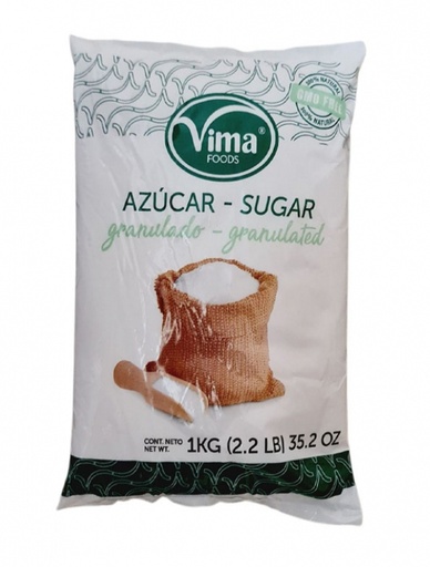 AZUCAR BLANCO, BOLSA 1KG